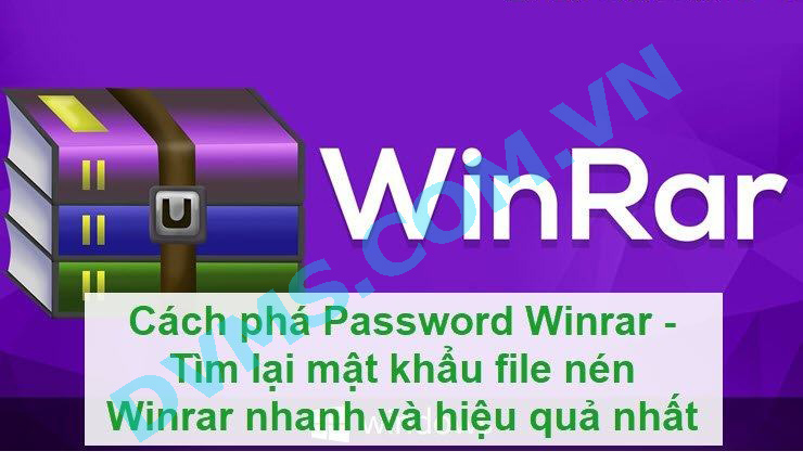 Cach pha Password Winrar Tim lai mat khau file
