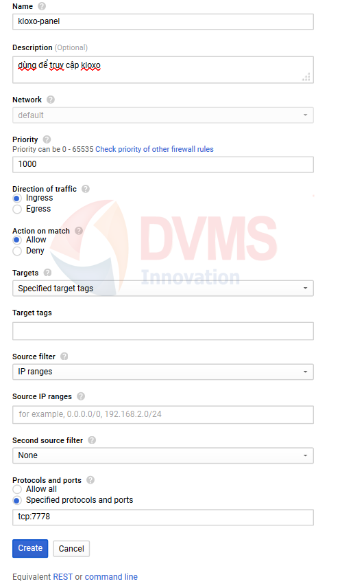 google cloud vpc networks